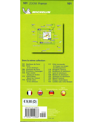 CARTE ZOOM BANLIEUE DE PARIS