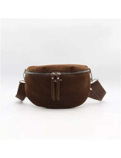 P394- Banane aspect Daim Flora & Co (marron)