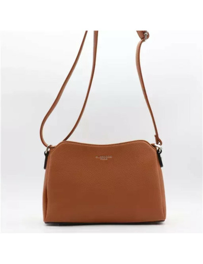 P406- Sac Multipoches Flora&Co (camel)