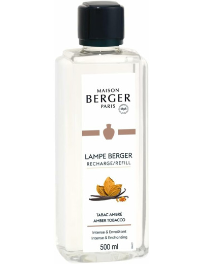 Recharge Lampe Berger Tabac Ambré 500ml