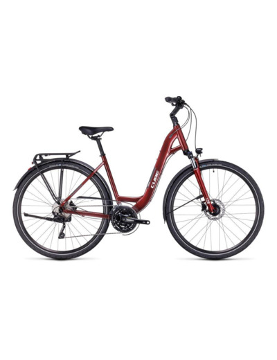cycle-obsession.com CUBE TOURING EXC RED WHITE EASY ENTRY 49 velo