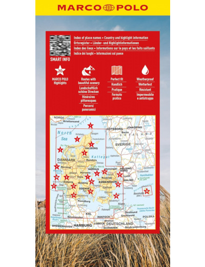 DANEMARK 1 : 350.000 - MARCO POLO HIGHLIGHTS