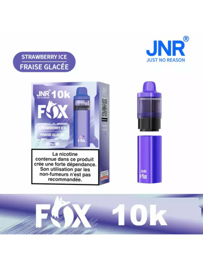 JNR FOX - Puff 10k Strawberry Ice