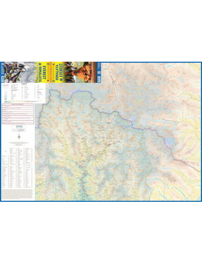 EVEREST & HIMALAYA 1:90,000
