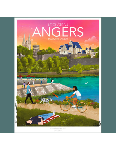 Affiche Château d'Angers