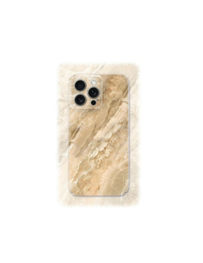 Coque de protection pour smartphone Sable - Collection Pierre raffinée