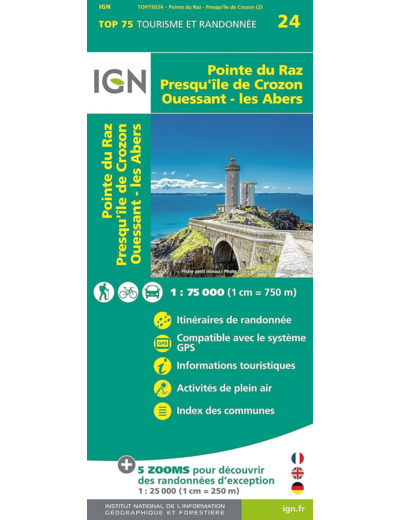 TOP75024 POINTE DU RAZ CROZON OUESSANT LES ABERS