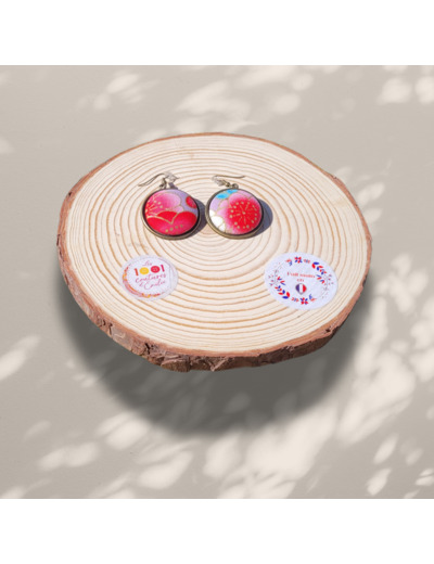 Boucles d'oreilles "Murano" Maxi