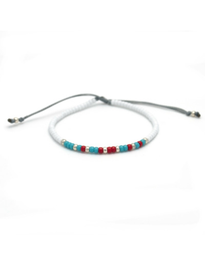 Bracelet femme code Morse "Saumur"