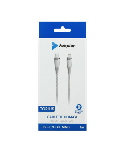 FAIRPLAY TORILIS Câble USB-C vers Lightning 1m