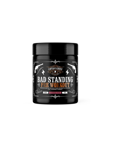 CAPTAIN'S CHOICE BAD STANDING PRE WORKOUT 340G
