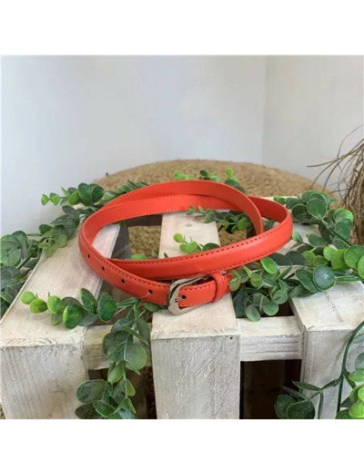 V696- Ceinture sécable Très Fine 1.8cm (corail)