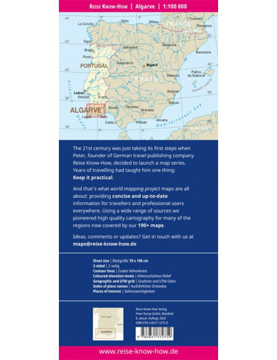ALGARVE - 1/100.000