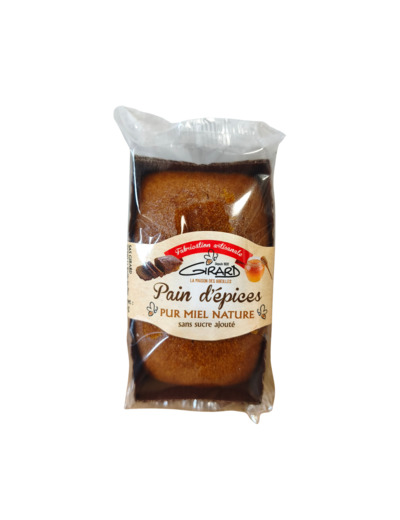 Mini pain d'épices au miel nature