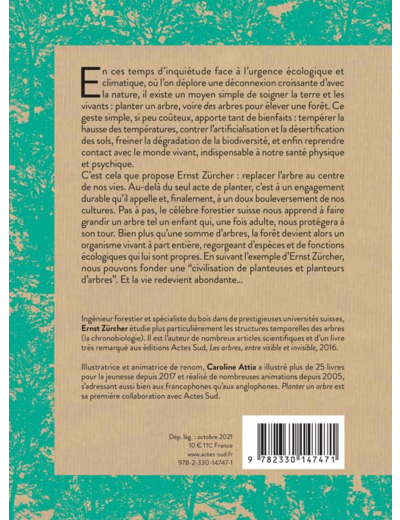 PLANTER UN ARBRE - ILLUSTRATIONS, COULEUR