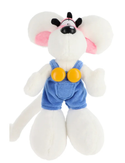 Peluche Diddl en salopette Bleue 20cm