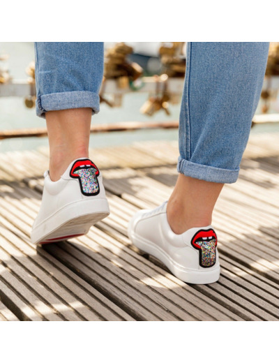 Simone Glitter Tongue "Les bons baisers de Paname"