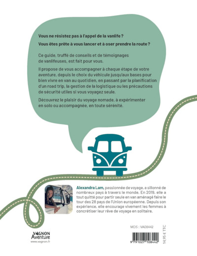 LE GUIDE DE LA VANLIFEUSE - OSER PRENDRE LA ROUTE - CONSEILS ET TEMOIGNAGES