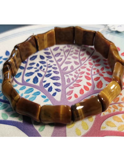Bracelet indonésien en oeil de tigre