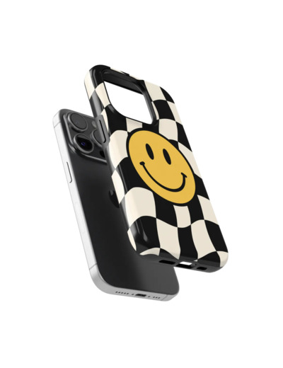 Smiley Race | Coque de téléphone 3D 2en1 Ultra-résistante