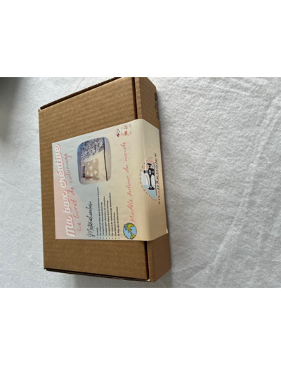 Kit couture livret de coloriage Ma box créative