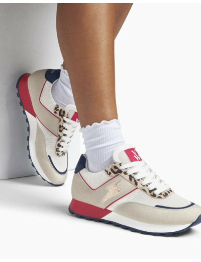 Baskets running Beige - Nicole - Vanessa Wu