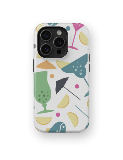 Cocktail's House | Coque de téléphone 3D 2en1 Ultra-résistante