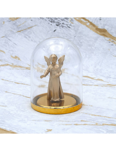 Ange 6cm sous cloche