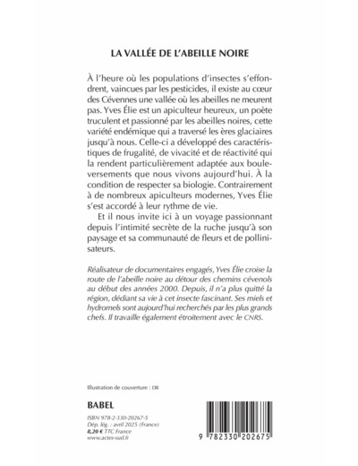 LA VALLEE DE L'ABEILLE NOIRE