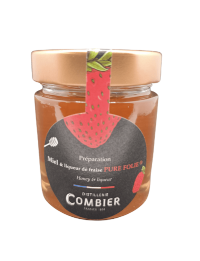Préparation Miel & liqueur de fraise PURE FOLIE 250g