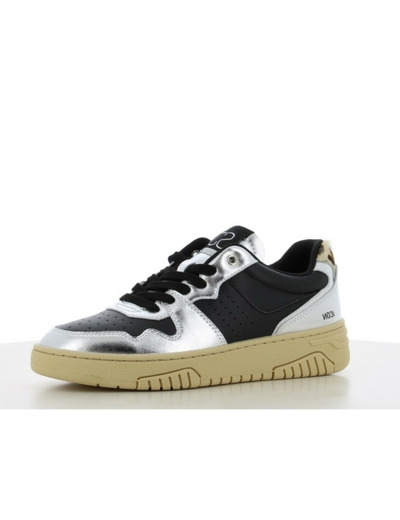 Casual sneakers women Silver - Icon métallic low - SJ