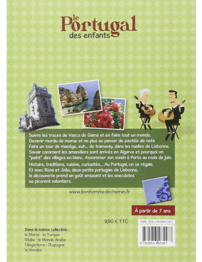 LE PORTUGAL DES ENFANTS - 64 PAGES DE JEUX POUR DECOUVRIR LE PORTUGAL ET SA CULTURE